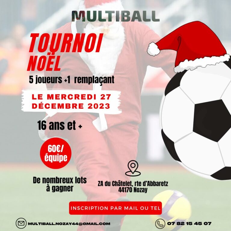 Multiball Terrain De Foot Soccer Orvault Tournoi Noel Multiball